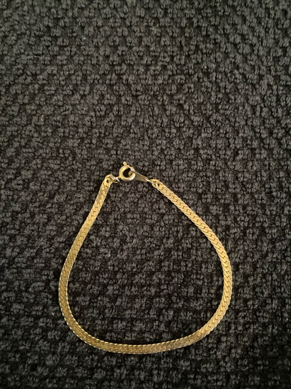 Elegant Gold Herringbone Bracelet - Women Jewelry